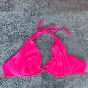 Pink Victoria Secret bikini top size 36D.
